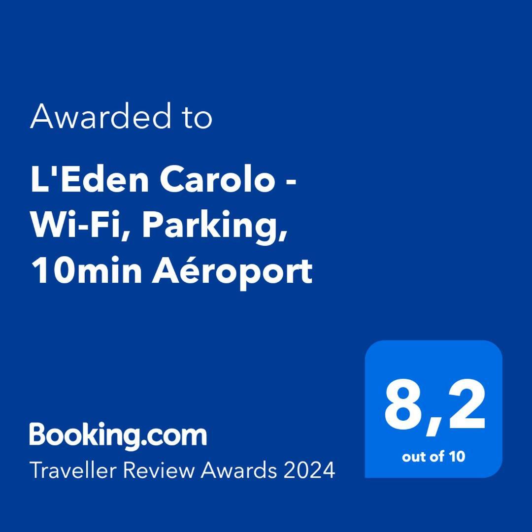 L'Eden Carolo - Netflix, Wi-Fi, 10Min Aeroport, Parking Gratuit Leilighet Dampremy Eksteriør bilde
